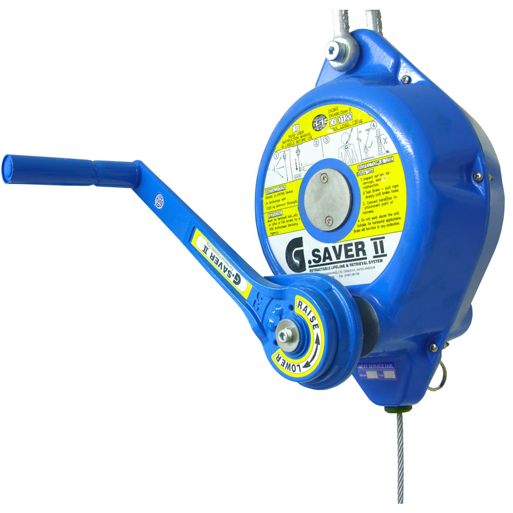 Globestock G Saver II Fall Arrest Block / Recovery Winch « GPS Lifting