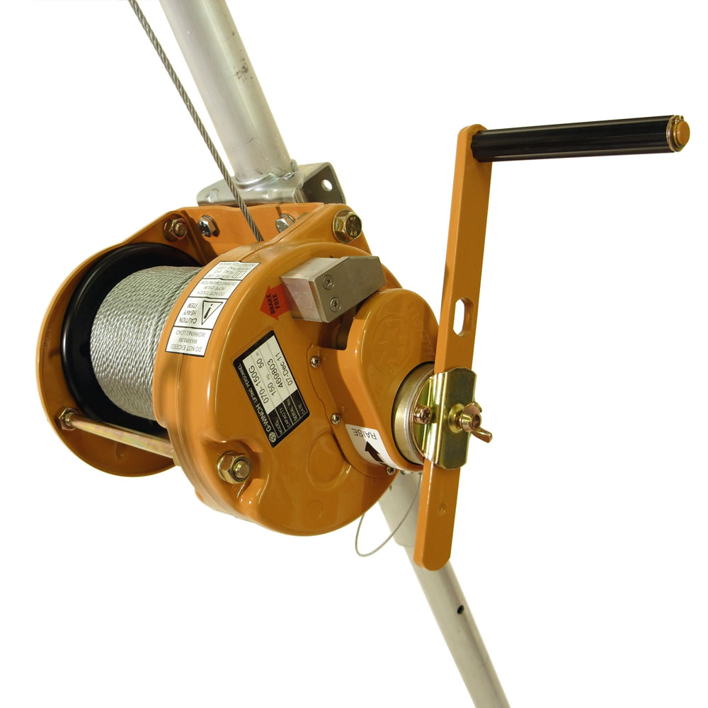 Globestock G.Winch Stainless Steel Cable 200 kg Capacity « GPS Lifting