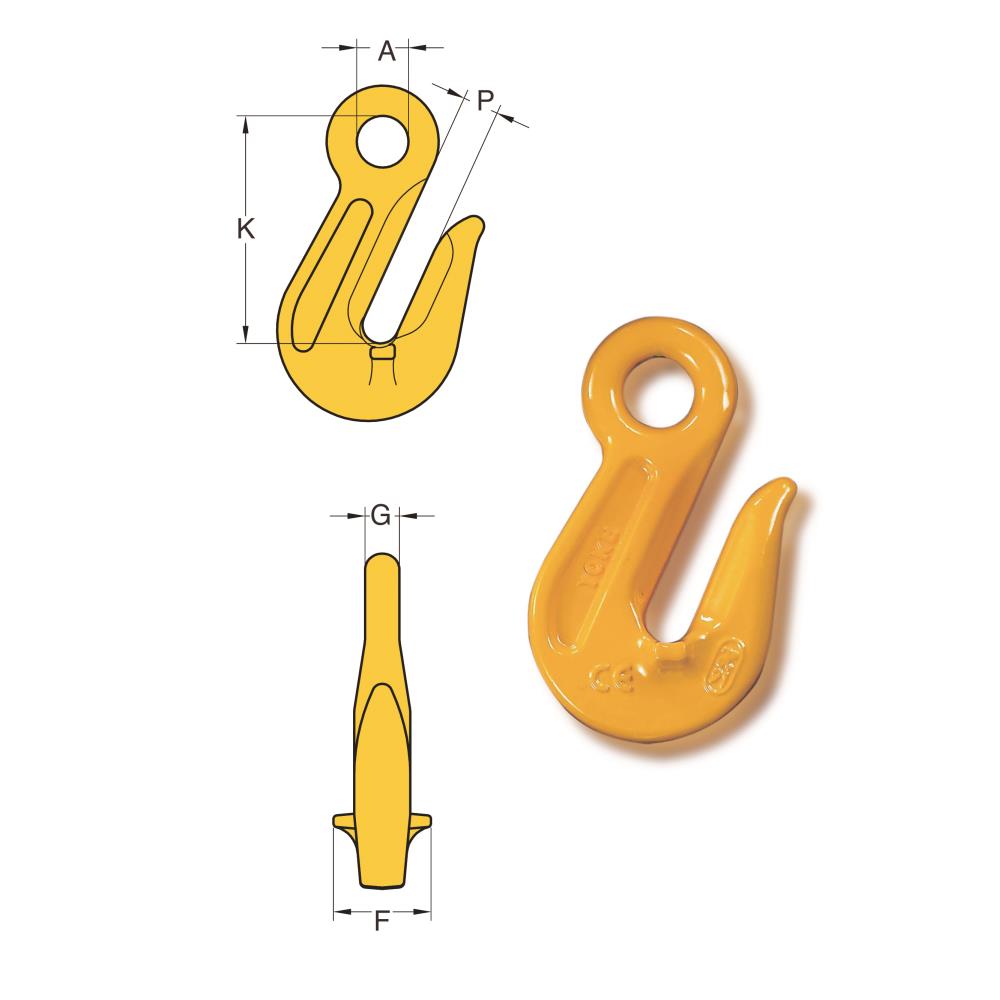 Chain Sling Hack8 2 Leg Grade 8 with Shortening Grab Hooks « GPS Lifting