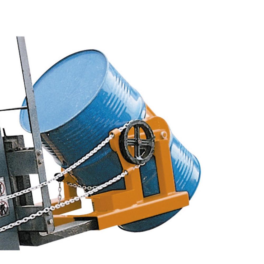 Forklift Drum Rotator Raptor HK285A Steel Drums « GPS Lifting